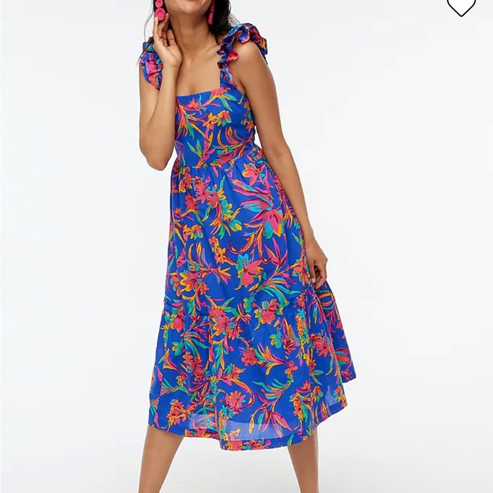J Crew Printed Dress